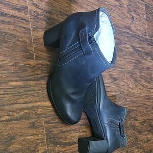 Clarks Black Ankle Boots